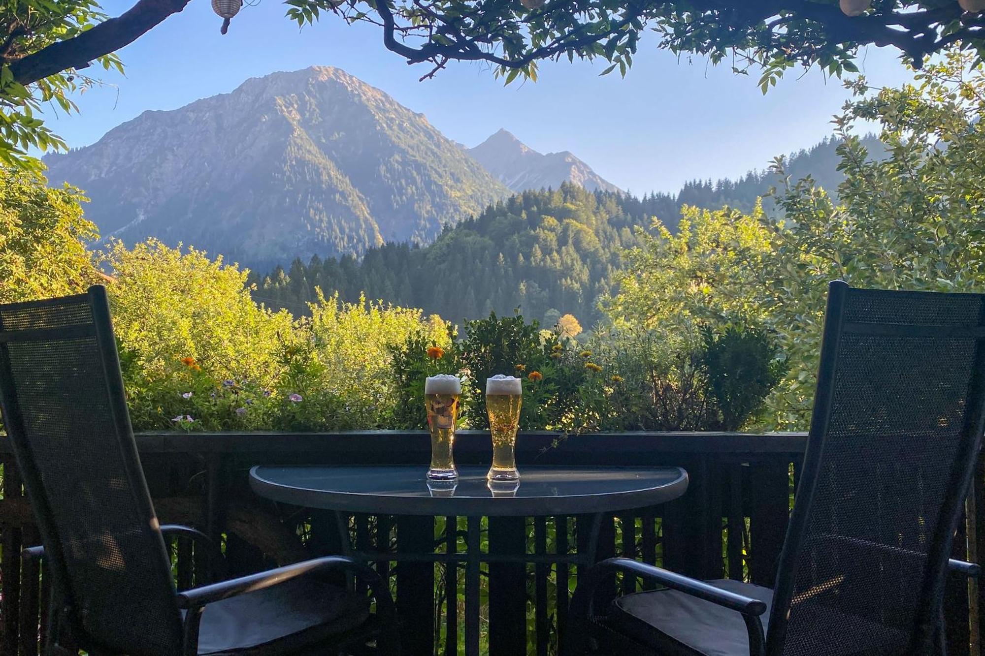 Ferienwohnung Haus Breitenberg Bad Hindelang Exterior foto
